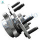 Set of 3 Front Lower Control Arm-Wheel Hub Bearing Assembly-Shock Absorber For 2000 2001 Dodge RAM 2500 w/ 8800 GVW