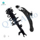 Front Left Lower Control Arm Ball Joint-Quick Complete Strut-Coil Spring Assembly For 2012-2017 Toyota Camry L4