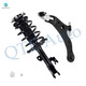 Front Right Lower Control Arm Ball Joint-Quick Complete Strut-Coil Spring Assembly For 2006-2012 Toyota Avalon