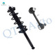 Rear Right Sway Bar Link-Quick Complete Strut-Coil Spring Assembly For 1999-2003 Acura TL