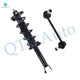 Rear Right Sway Bar Link-Quick Complete Strut-Coil Spring Assembly For 2013-2015 Honda Accord