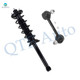 Rear Left Sway Bar Link-Quick Complete Strut-Coil Spring Assembly For 2003-2007 Honda Accord