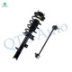 Front Left Sway Bar Link-Quick Complete Strut-Coil Spring Assembly For 2005 2006 2008-2011 Mazda Tribute V6