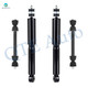 Set of 4 Front Sway Bar Link-Shock Absorber For 1999-2004 Chevrolet Silverado 2500