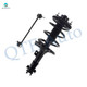 Front Right Sway Bar Link-Quick Complete Strut-Coil Spring Assembly For 2004-2011 Mitsubishi Galant