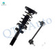 Rear Right Sway Bar Link-Quick Complete Strut-Coil Spring Assembly For 2008 Pontiac Grand Prix w/ 16" Wheels