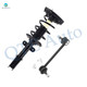 Rear Left Sway Bar Link-Quick Complete Strut-Coil Spring Assembly For 1997-2004 Buick Regal