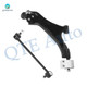Front Left Lower Control Arm Ball Joint-Sway Bar Link For 2008-2010 Saturn VUE