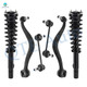 Set of 6 Front Lower Rearward Control Arm Ball Joint-Sway Bar Link-Quick Complete Strut-Coil Spring Assembly For 2003-2008 Mazda 6 S