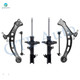 Set of 6 Front Lower Control Arm-Sway Bar Link-Suspension Strut Assembly For 1997-2001 Lexus ES300