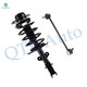 Front Left Sway Bar Link-Quick Complete Strut-Coil Spring Assembly For 2004-2008 Chrysler Pacifica