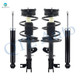 Set 4 Front Quick Complete Strut-Coil Spring-Rear Shock For 2015-2024 Nissan Murano V6 3.5L