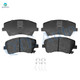 Front Ceramic Brake Pad Kit For 2017-2020 Hyundai Elantra