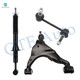 Set of 3 Front Left Lower Control Arm Ball Joint-Sway Bar Link-Suspension Strut Assembly For 2003-2009 Lexus GX470