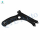 Set of 3 Front Left Lower Control Arm-Sway Bar Link-Quick Complete Strut-Coil Spring Assembly For 2011-2015 Volkswagen Jetta