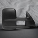 Right Side Mirror, Heated Power Adjust Textured Black Manual Folding For 2007 Chevrolet Silverado 2500 HD Classic With Blind Spot Monitor; W/o Signal Light, Memory & Auto-Dimming