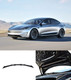 Front Hood Cover Waterproof Strip-Split Model For 2017-2023 Tesla 3 Except Highland