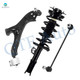Set of 3 Front Right Lower Control Arm Ball Joint-Sway Bar Link-Quick Complete Strut-Coil Spring Assembly For 2006 2007 Saturn VUE