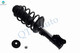 Set of 3 Front Right Lower Control Arm Ball Joint-Sway Bar Link-Quick Complete Strut-Coil Spring Assembly For 2005-2008 Pontiac Wave