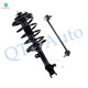Front Right Sway Bar Link-Quick Complete Strut-Coil Spring Assembly For 2001 2002 Acura MDX