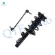 Front Left Sway Bar Link-Quick Complete Strut-Coil Spring Assembly For 2010 2011 Ford Taurus FWD