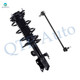 Front Left Sway Bar Link-Quick Complete Strut-Coil Spring Assembly For 2010 2011 Toyota Prius