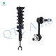 Front Left Sway Bar Link-Quick Complete Strut-Coil Spring Assembly For 2003-2007 Infiniti G35