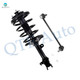 Front Left Sway Bar Link-Quick Complete Strut-Coil Spring Assembly For 2001 2002 Acura MDX