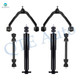 Set 6 Front Upper Control Arm Ball Joint-Sway Bar Link-Shock Absorber For 1999-2006 Chevrolet Silverado 1500 RWD
