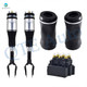 Full Set Air Suspension Solenoid Valve Block-Front Air Suspension Spring Strut-Rear Air Suspension Spring Bag For 2011-2015 Jeep Grand Cherokee