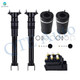 Full Set Air Suspension Solenoid Valve Block-Front Air Suspension Spring Bag-Rear Air Shock Absorber For 2010 2011 Mercedes-Benz ML450
