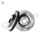 Front 320mm Brake Disc Rotors For 2015-2023 Honda Odyssey