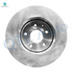 Front 280mm Brake Disc Rotors For 2014-2016 Mazda 3 Sport