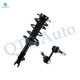 Front Left Sway Bar Link-Quick Complete Strut-Coil Spring Assembly For 2017 2018 Subaru Forester 2.5i