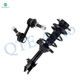 Front Right Sway Bar Link-Quick Complete Strut-Coil Spring Assembly For 2016 2017 Subaru Crosstrek