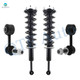 Set of 4 Front Sway Bar Link-Quick Complete Strut-Coil Spring Assembly For 2008-2022 Toyota Sequoia 4WD