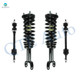 Set of 4 Front Sway Bar Link-Quick Complete Strut-Coil Spring Assembly For 2006-2009 Mitsubishi Raider