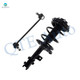 Front Left Sway Bar Link-Quick Complete Strut-Coil Spring Assembly For 2007-2010 KIA Rondo