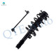 Front Left Sway Bar Link-Quick Complete Strut-Coil Spring Assembly For 2007-2009 Saturn Aura