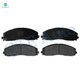 Front Ceramic Brake Pad Kit For 2012-2023 Ford F-350 Super Duty