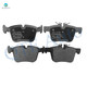 Rear Ceramic Brake Pad Kit For 2016-2018 Mercedes-Benz C350E
