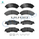Set of 8 Front-Rear Ceramic Brake Pad Kit For 1997-2005 GMC Jimmy