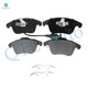 Set of 8 Front-Rear Ceramic Brake Pad Kit For 2012-2014 Volkswagen Passat