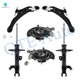 Set of 6 Front Lower Control Arm Ball Joint-Suspension Knuckle Assembly-Suspension Strut Assembly For 2012-2017 Toyota Camry