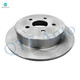 Rear 270mm Brake Disc Rotors For 1996-2006 Chrysler Sebring
