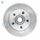 Set of 4 Front 295mm Disc Brake Rotor and Hub Assembly-Rear 305mm Brake Drum For 1995-1999 Chevrolet C1500