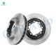 Front 317.5mm Brake Disc Rotors For 1992-2000 Chevrolet K3500
