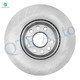 Front 288mm Brake Disc Rotors For 2021-2023 Volkswagen Taos