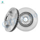 Front 255mm Brake Disc Rotors For 2012-2015 Toyota Prius Plug-IN