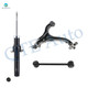 Set of 3 Front Right Lower Control Arm Ball Joint-Sway Bar Link-Suspension Strut Assembly For 2005-2010 Jeep Grand Cherokee